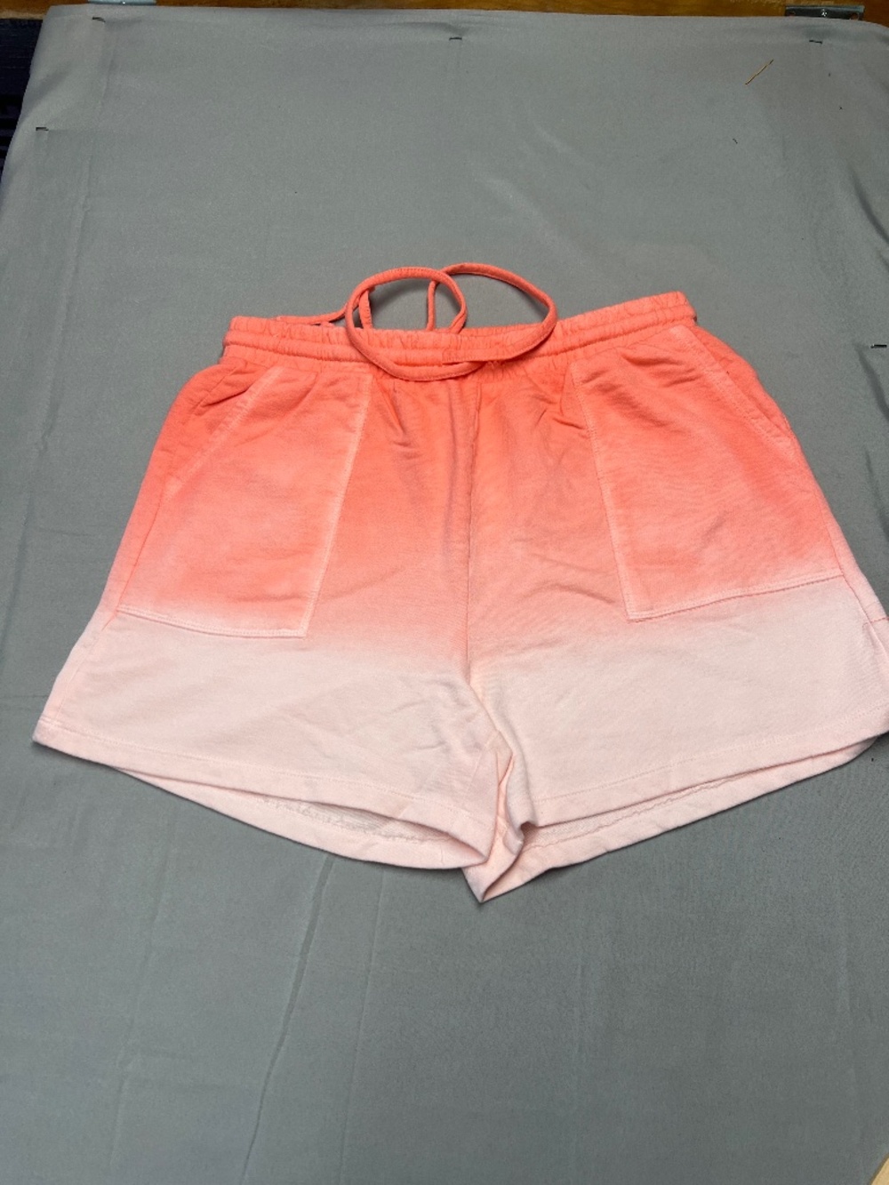 Zenana drawstring multi colored shorts